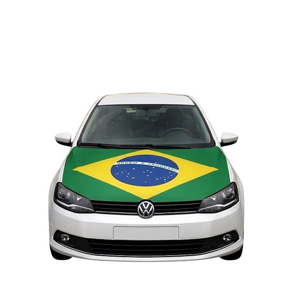 Bandeira do Brasil para Capô de Carro - 1,20m - 1 unidade - Rizzo