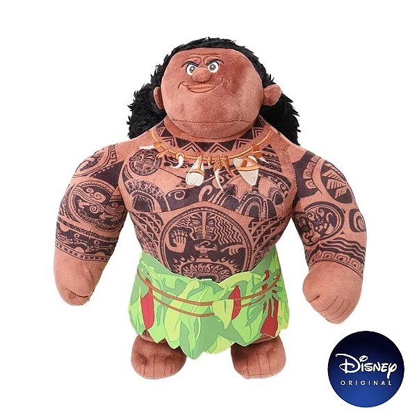 Pelúcia Maui Filme Moana - 40cm  - 1 unidade - Disney Original - Rizzo