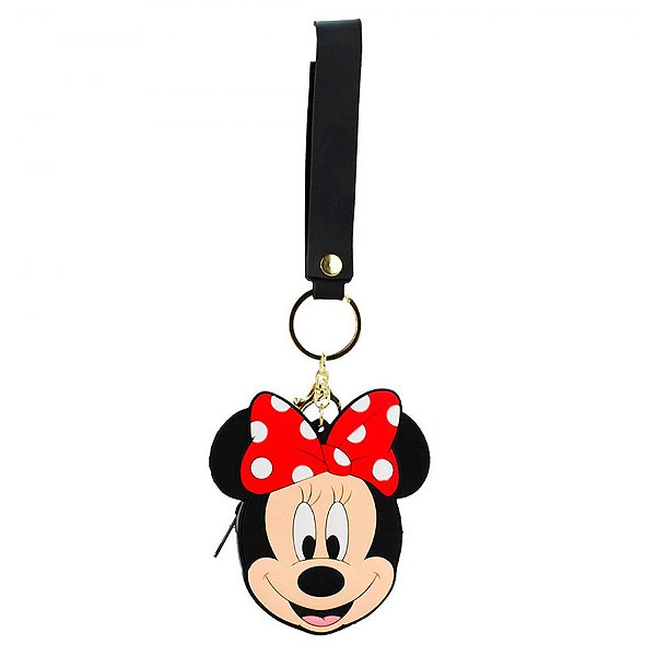 Porta Niquel de Silicone Minnie - 7cm - 1 unidade - Disney Original - Rizzo