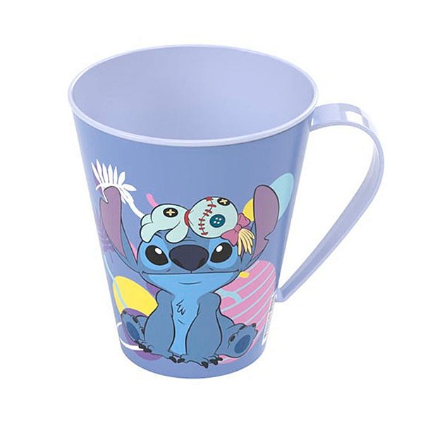 Caneca de Plástico Stitch Xepa - 360ml - 1 unidade -  Disney Original - Rizzo