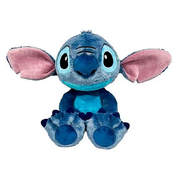 Pelúcia Stitch Big Feet 60cm - Lilo & Stitch - 1 unidade - Disney Original - Rizzo
