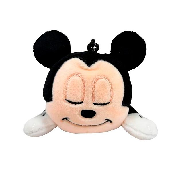 Pelúcia Mickey Dormindo Clipon - 12cm - 1 unidade - Disney Original - Rizzo