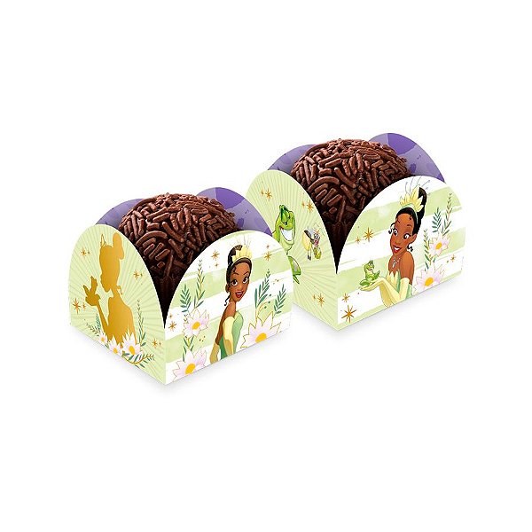 Porta Forminha - Tiana  - 50 unidades - Disney Original - Rizzo