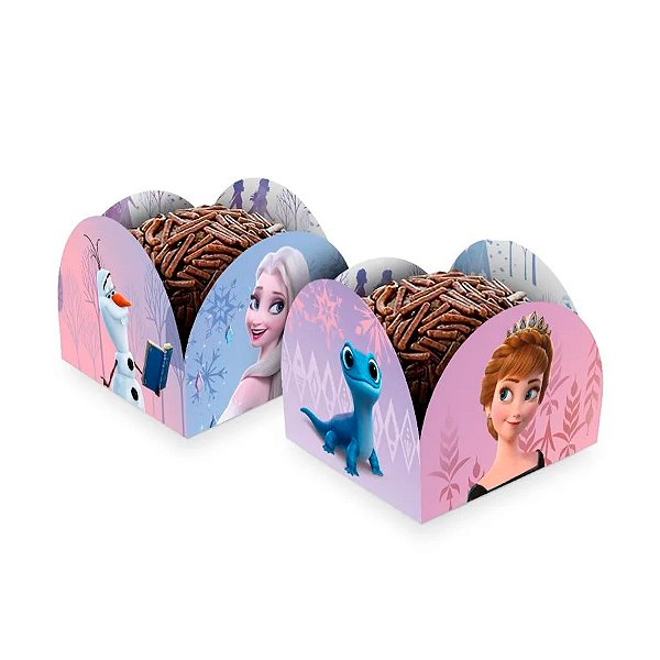 Porta Forminha - Frozen  - 50 unidades - Disney Original - Rizzo