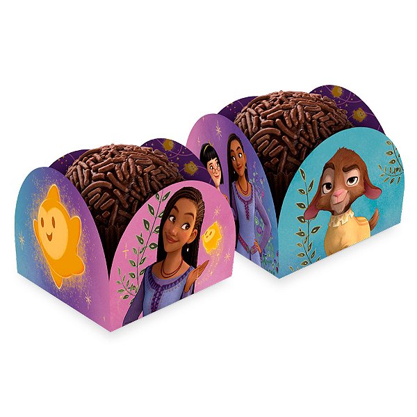 Porta Forminha - Wish - 3,5cm - 50 unidades - Disney Original - Rizzo