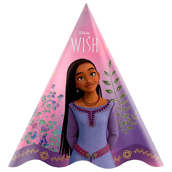 Chapéu - Wish  - 8 unidades - Disney Original - Rizzo