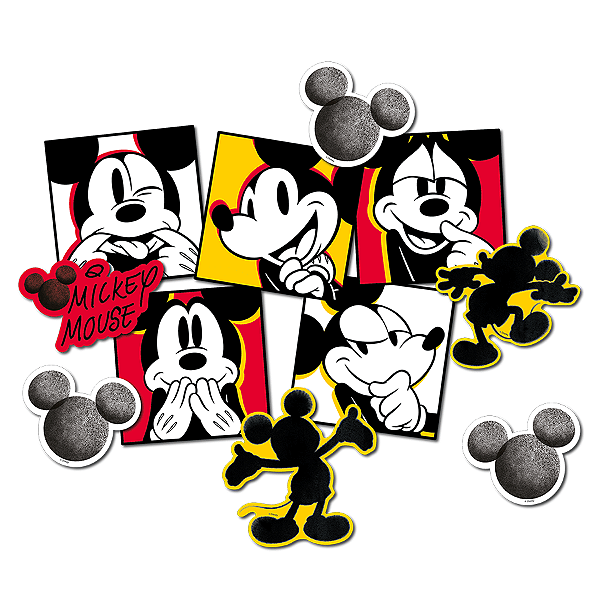 Kit Decorativo Festa Mickey Fãs - 01 unidades - Disney Original - Rizzo