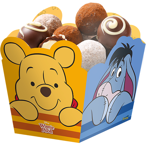 Cachepot Festa Pooh e sua Turma - 8 unidades - Disney Original - Rizzo