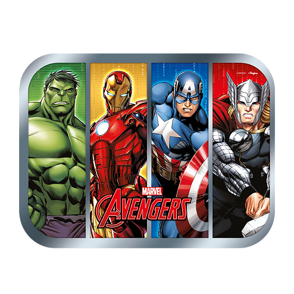 Tampa para Marmitinha Festa Vingadores - 8 Unidades - Disney Original - Rizzo Festas