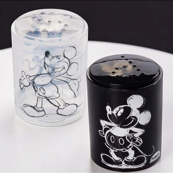 Conjunto Saleiro e Pimenteiro - Mickey Mouse - 1 unidade - Disney Original - Rizzo