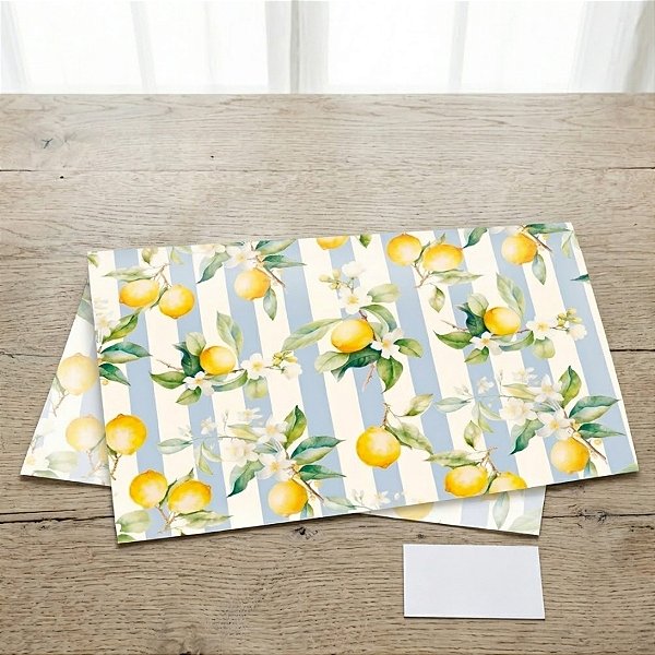 Papel de Seda - 49x69cm - Sicília - 10 unidades - Cromus - Rizzo