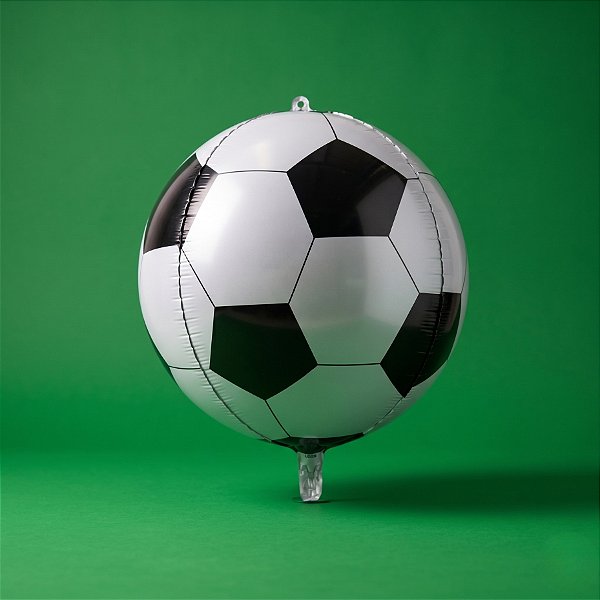 Balão de Festa 22" 55cm - Órbita 4D Bola de Futebol - 1 unidade - Partiu Festa - Rizzo