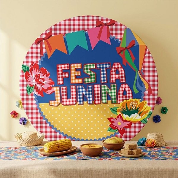 Painél Decorativo de Festa Junina - Xodó - 1,16m - 1 unidade - Cromus - Rizzo