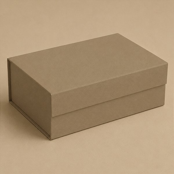 Caixa de Papel Rígido Retangular com Imã - Duna - GG 38x28x11cm - 1 unidade - Cromus - Rizzo