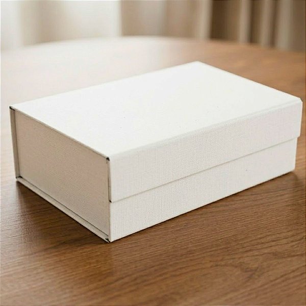 Caixa de Papel Rígido Retangular com Imã - Duna - G 33,5x24,5x10cm - 1 unidade - Cromus - Rizzo