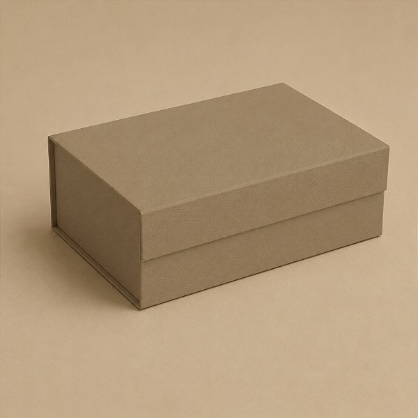 Caixa de Papel Rígido Retangular com Imã - Duna - M 29x21x9cm - 1 unidade - Cromus - Rizzo