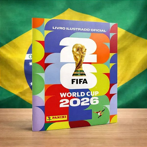 Álbum Copa do Mundo 2026 - Capa Brochura - 1 unidade - Panini - Rizzo
