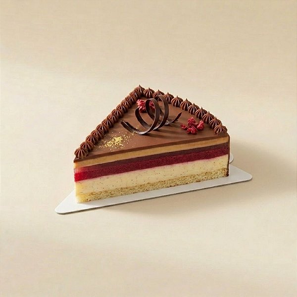 Base Laminada para Doces Fatia - Branca - 11,5cm - 25 unidades - Rizzo