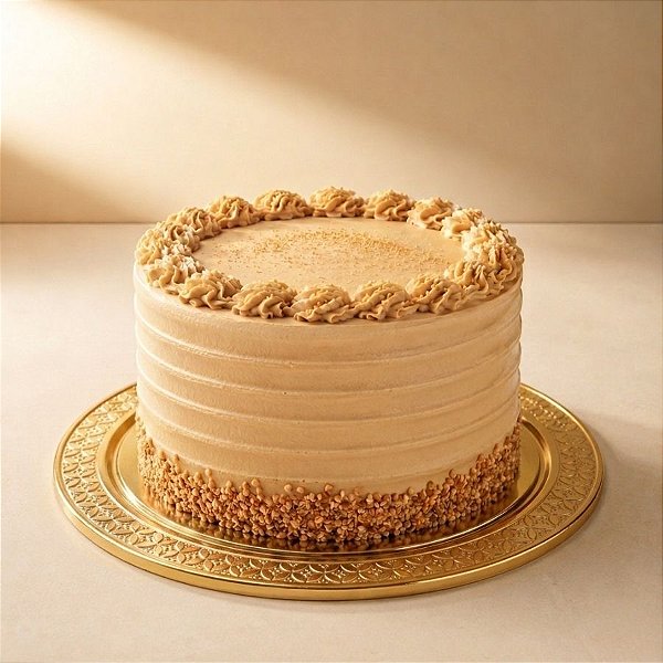 Base Para Bolo Cake Board Redonda Premium - Ouro - 35cm - 1 unidade - Rizzo