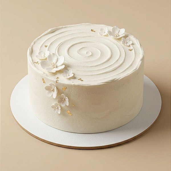 Base Para Bolo Cake Board em MDF - Branca - 32cm - 1 unidade - Rizzo