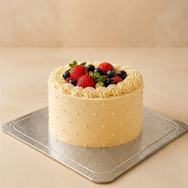 Base Para Bolo Cake Board Quadrada - Prata - 19cm - 1 unidade - Rizzo