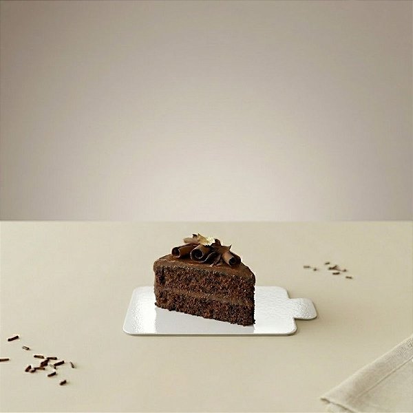 Base Laminada para Doces Retangular - Branca - 14,5cm - 25 unidades - Rizzo