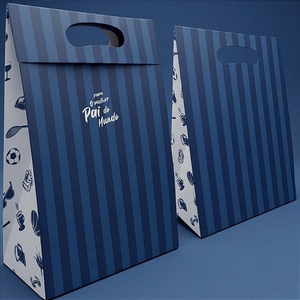 Caixa Surpresa Envelope - Para o Melhor Pai do Mundo - 22x32x9cm - 1 unidade - Regina - Rizzo