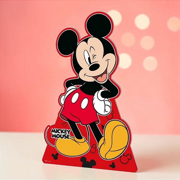 Decoração de Mesa - Mickey Mouse Red - 30cm - Disney Original - 1 unidade - Regina - Rizzo