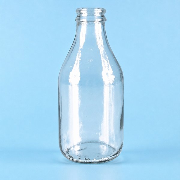 Garrafinha de Vidro Coquinho 200ml - 13x6cm  - 01 unidade - Rizzo Embalagens