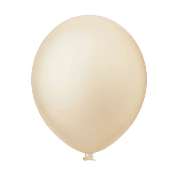 Balão de Festa Liso - Areia Candy - Happy Day - Rizzo