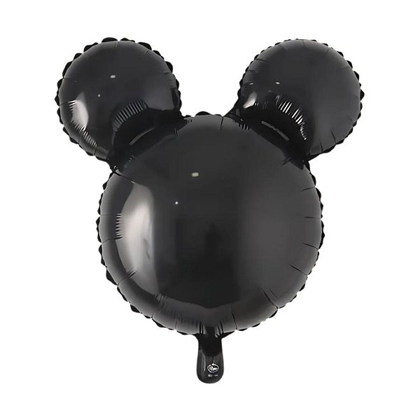 Balão de Festa Metalizado 15" 38 - Simbolo Mickey Mouse - 1 unidade - Rizzo