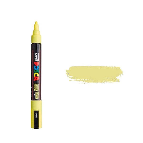 Caneta Posca PC-5M 2.5mm - Amarelo Sol - 1 unidade - Posca - Rizzo