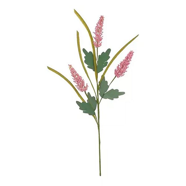 Flor Astilbe Decorativa - Rosa - 56cm - 1 unidade - Rizzo