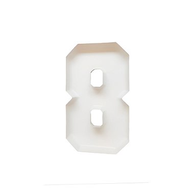 Shape Para Balões - Número 8 - 1 unidade - Cromus - Rizzo