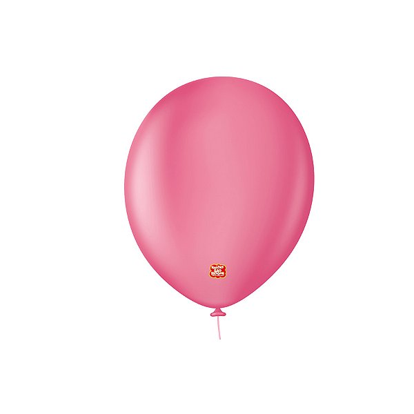 Balão Profissional Premium Uniq 9"23cm - Rosa Quartz - 25 unidades - Balões São Roque - Rizzo