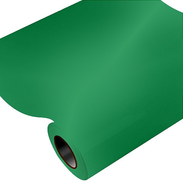 Vinil Adesivo Metálico 30cmx25m - Verde - 1 unidade - Rizzo