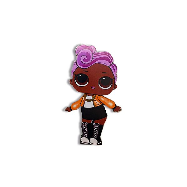 Personagem MDF Boneca LOL Jaqueta Laranja - Contém 1 unidade unidades - Rizzo