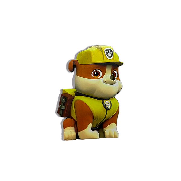 Personagem MDF Rubble - Contém 1 unidade unidades - Rizzo
