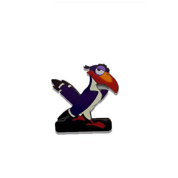 Personagem MDF Zazu - Contém 1 unidade unidades - Rizzo