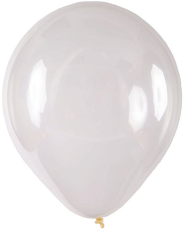 Balão de Festa Redondo Big Balão 25" - Cristal - 01 Unidade - Art-Latex - Rizzo
