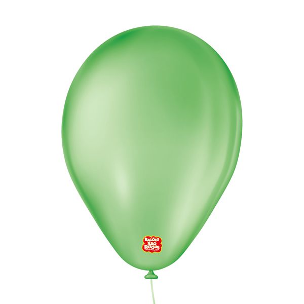 Balão de Festa 6,5" Basic - Verde - 50 Unidades - Balões São Roque