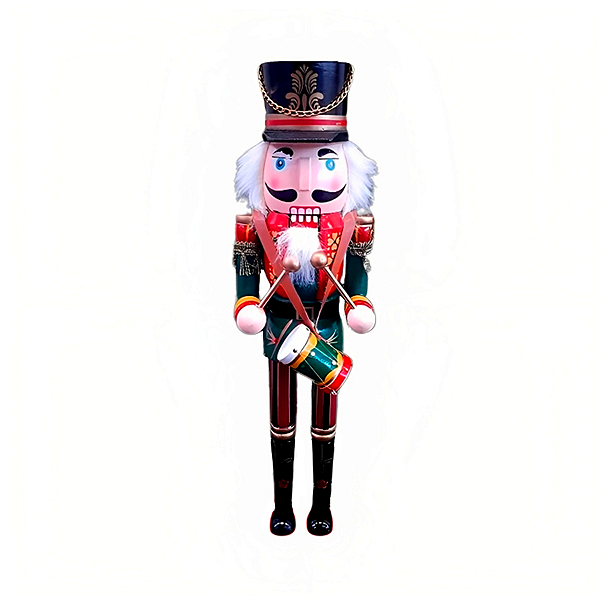 Boneco Soldado Quebra Nozes de Madeira EN031-36 - 37cm - 1 unidade - Rizzo