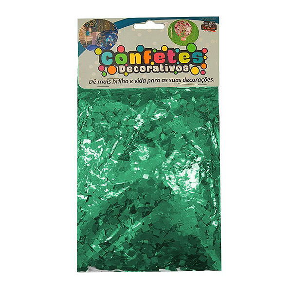 Confete Mini Picadinho Metalizado 25g - Tiffani Dupla Face - Rizzo Balões