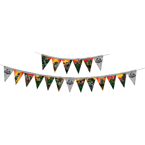 Faixa Decorativa Festa Jurassic World - Festcolor - Rizzo Festas