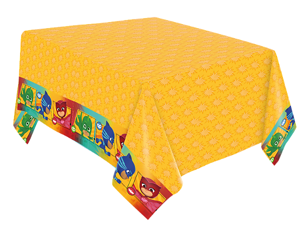 Toalha De Mesa Festa PJ Masks - Regina - Rizzo Festas