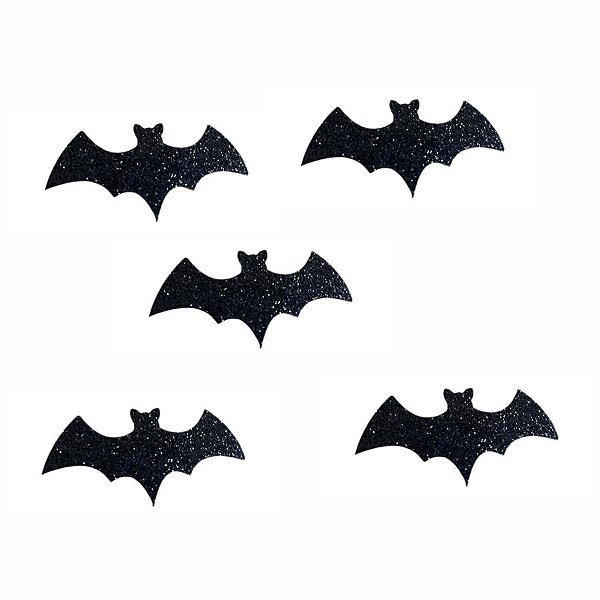 Aplique Decorativo EVA de Halloween - Morcego - 5cm - 10 unidades - Rizzo