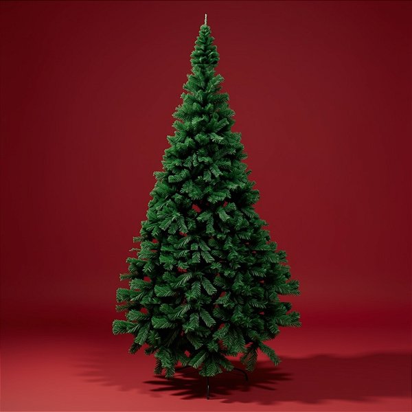 Árvore de Natal Copacabana - 1100 Galhos - 210cm - 1 unidade - Cromus - Rizzo