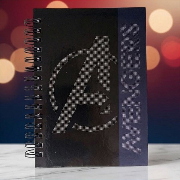 Caderninho de Anotações - Vingadores - 80 Folhas - 14x10cm - Disney Original - 1 unidade - Culturama - Rizzo