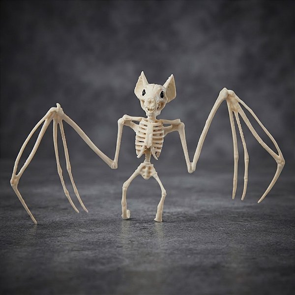 Enfeite Decorativo de Halloween - Esqueleto Morcego - 16x29x5cm - 1 unidade - Cromus - Rizzo