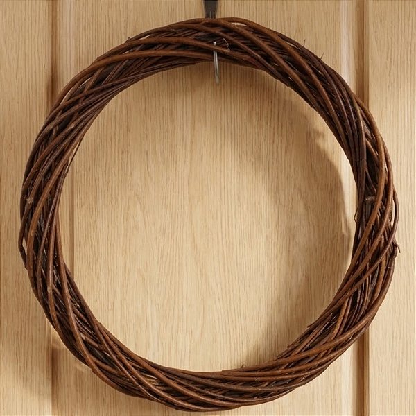 Guirlanda Trançada de Madeira - 40cm - 1 unidade - Cromus - Rizzo